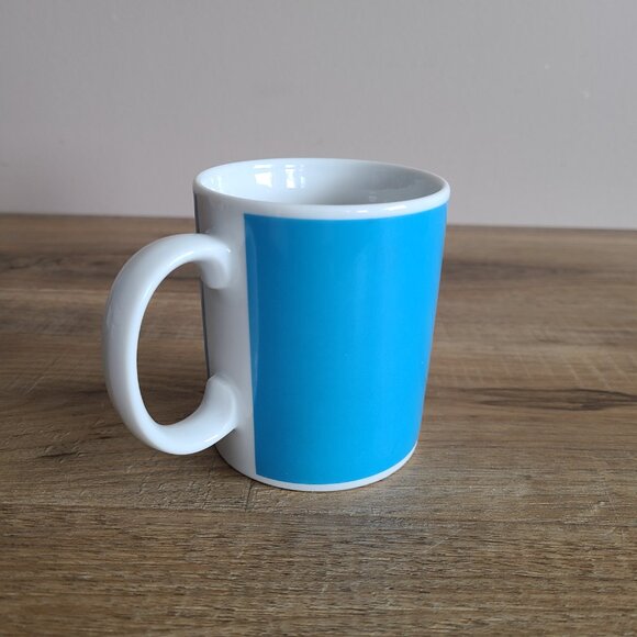 Rare Marimekko Cow blue mug. Akkijyrkka-liinalong 2007 ''KEVATJUHLA'' - Picture 3 of 5